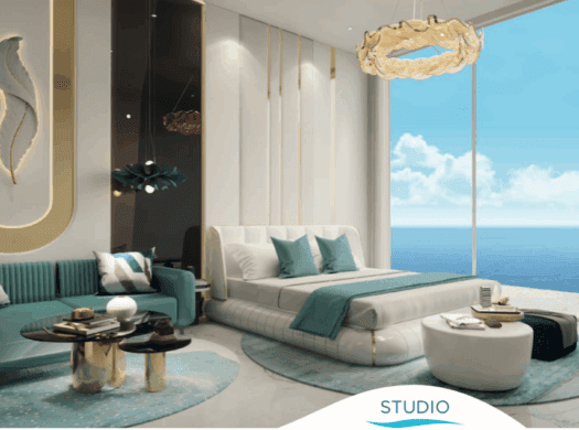 Luxury Studio | Skyline & Sea View | Oceanz 2 by Danube – Dubai Maritime City